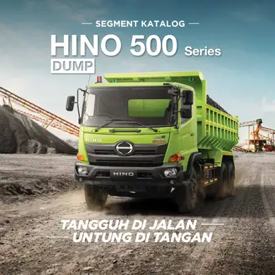 Hino 500 series dump