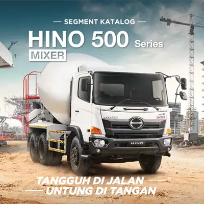 truk Hino 500 Series Mixer Surabaya dan Sidoarjo provinsi jawa timur